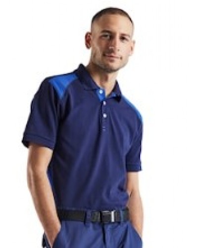 Blaklader Polo Shirt Navy/Cornflour Blue