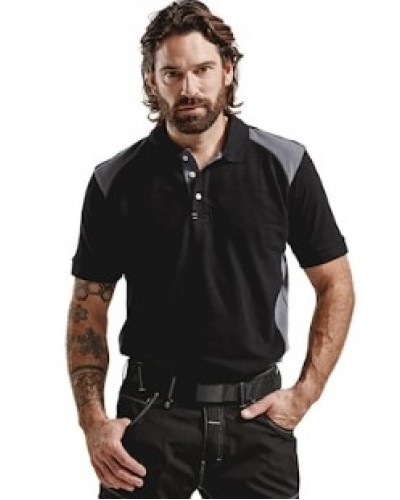 Blaklader Polo Shirt Black/Grey