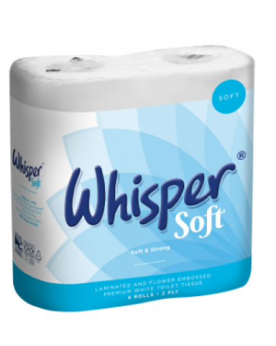 Toilet Roll Whisper Soft 2 ply