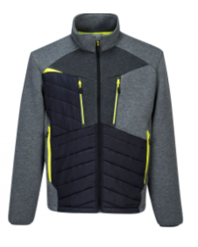 Portwest Hybrid Baffle Jacket Metal Grey