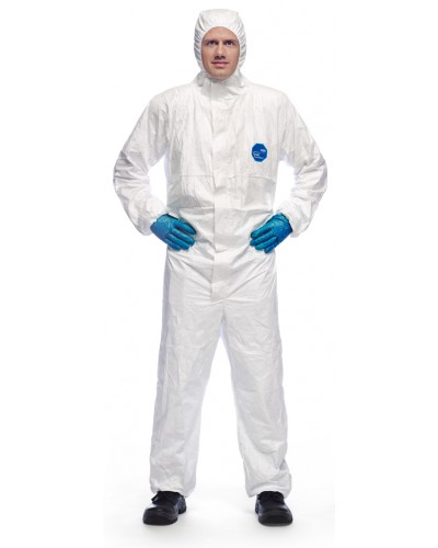 Hooded Disposable Overalls - Tyvek